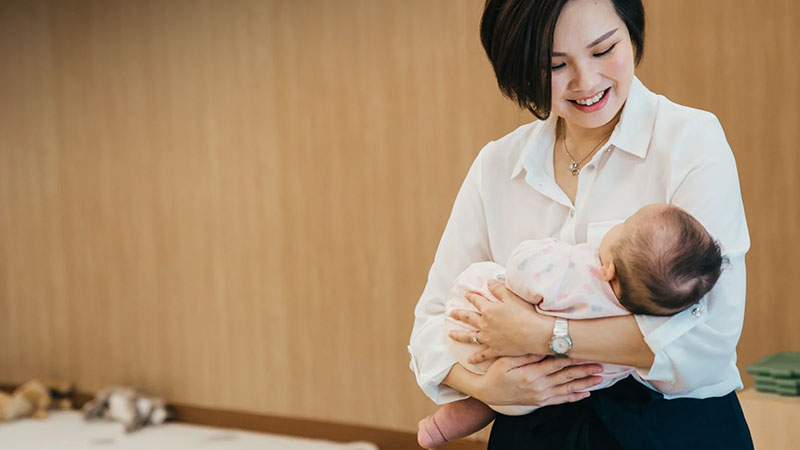 Infant care at Pink Tower Childcare Centre