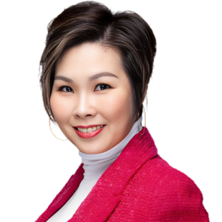 Cropped images of Madam Michelle Hiong, founder of PTCC | Pink Tower Childcare Center